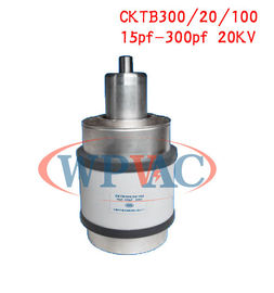 شراء 15 ~ 300pf 20KV فراغ المتغير مكثف CKTB300 / 20/100 للألواح الشمسية باستخدام online manufacture