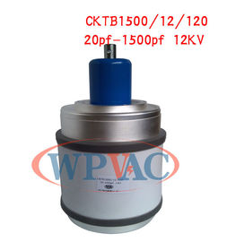 شراء مكثف فراغ سيراميك متغير الجهد العالي 20 ~ 1500pf 12KV CKTB1500 / 12/120 online manufacture